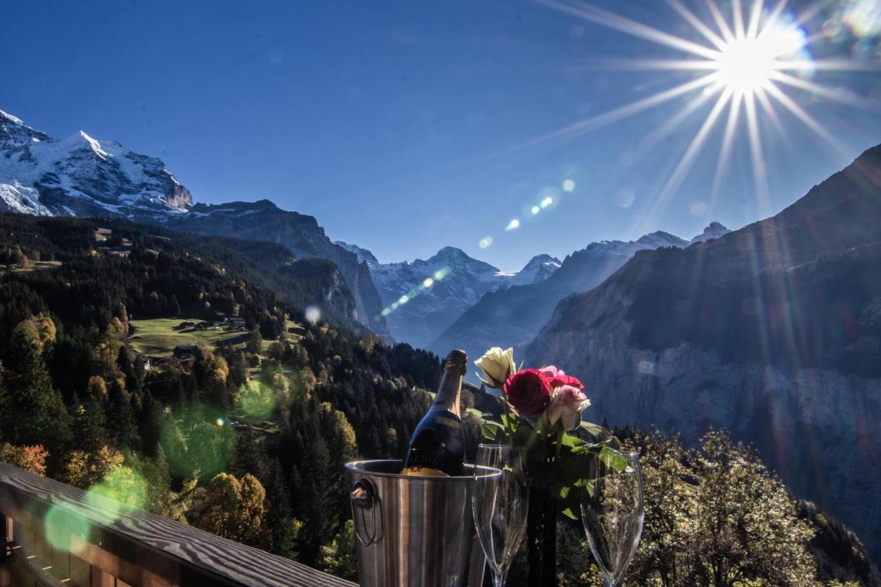 Chalet Aargovia South Wengen Esterno foto